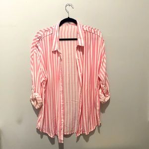 Fashion Nova Pink Stripe Too